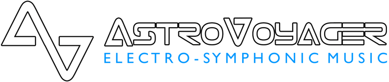 AstroVoyager - Electro Symphonic Music - Official logo