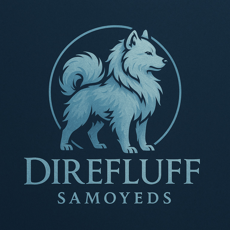 Direfluff Samoyeds logo