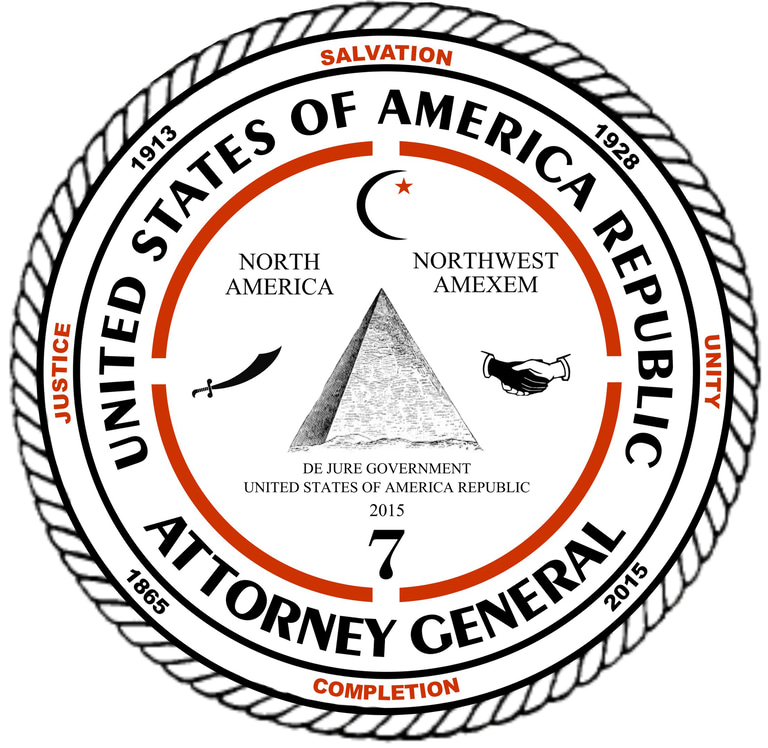 United States of America Republic Attorney General Consumer Protection logo