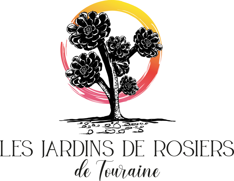 Les Jardins de Rosiers de Touraine  logo
