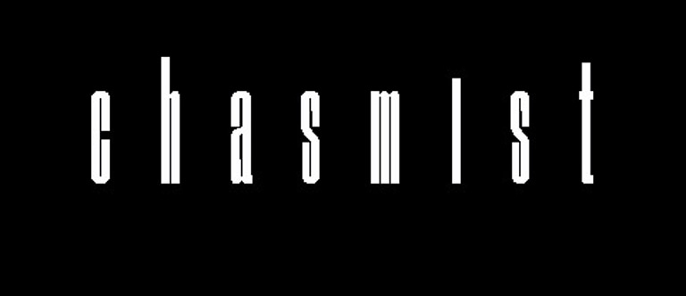 Chasmist metal guitarist logo