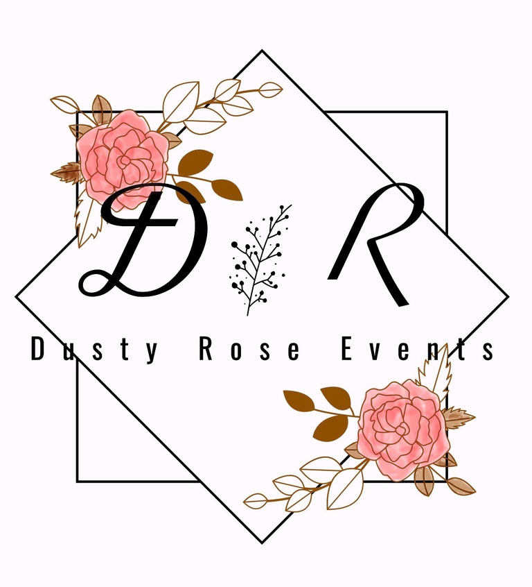 Dusty Rose Events logo