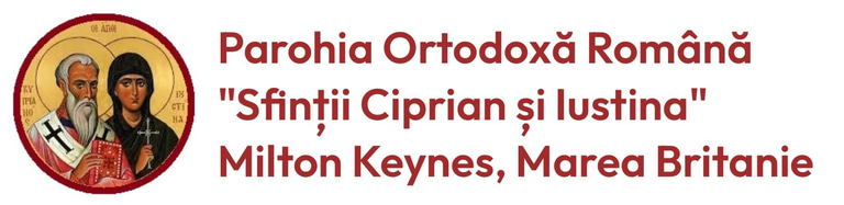 Biserica ortodoxă română "Sfinții Ciprian și Iustina", Milton Keynes logo