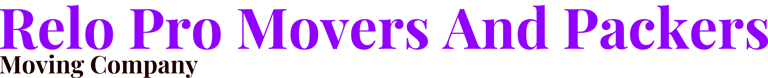 Relo Pro Movers And Packers logo