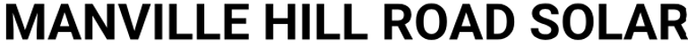 MANVILLE HILL ROAD SOLAR logo
