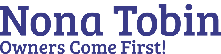 Nona Tobin for 2025 Sun City Anthem HOA Board logo