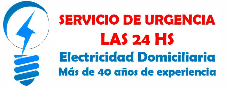 electricista a domicilio logo