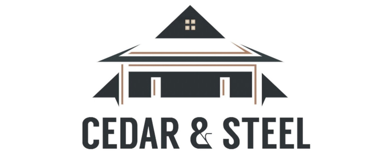 Cedar and steel logo