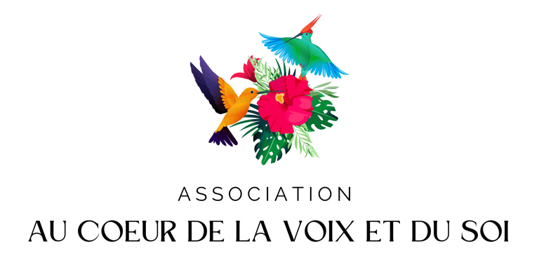 Au coeur de la voix et du soi association logo