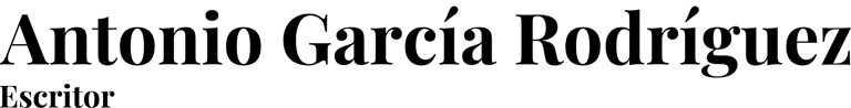 Antonio García Rodríguez logo