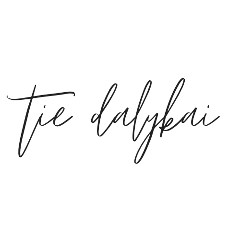 Tie dalykai logo
