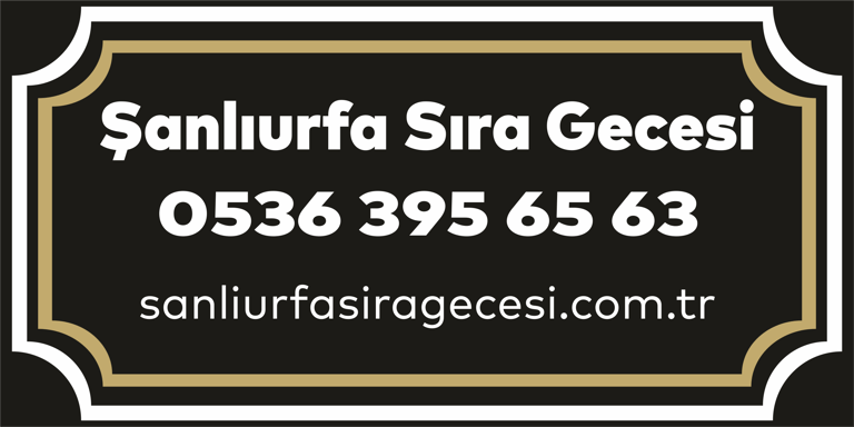 Urfa Sıra Gecesi - 0536 395 65 63 logo