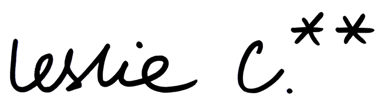Leslie C.** logo
