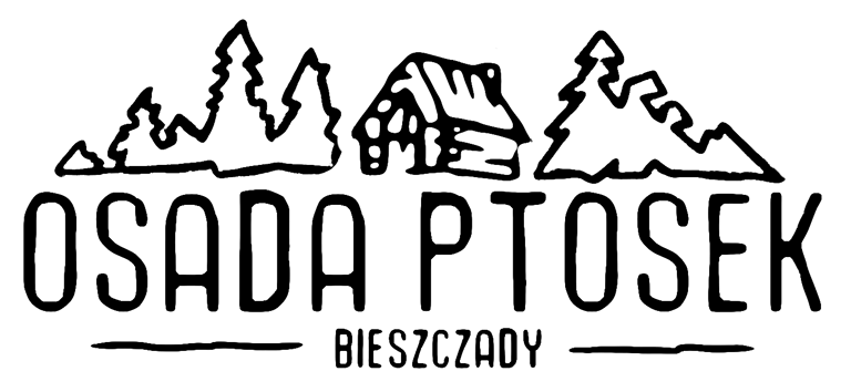 Osada Ptosek Bieszczady / Chaty na wynajem w Bieszczadach logo