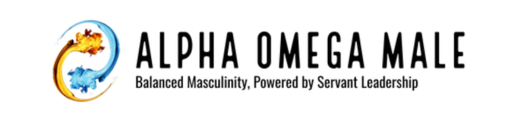 The Alpha Omega Male logo