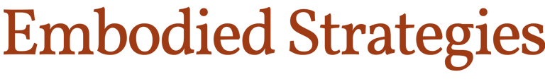 Embodied Strategies - Psychotherapy & Consulting logo