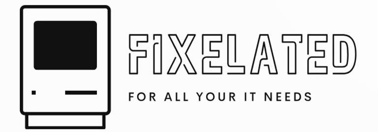 Fixelated logo