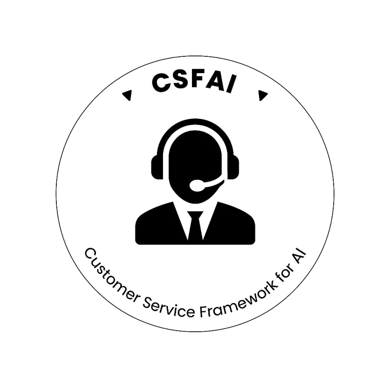CSFAI - customer service framework for AI by ITSSCT logo