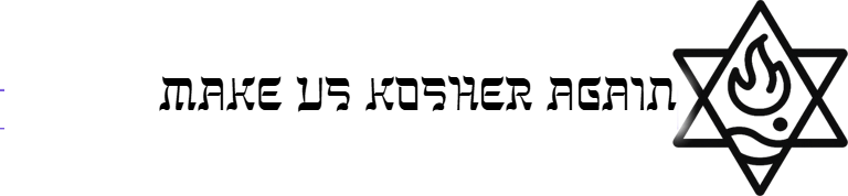 Make US Kosher Again logo