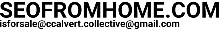 SEO from home logo