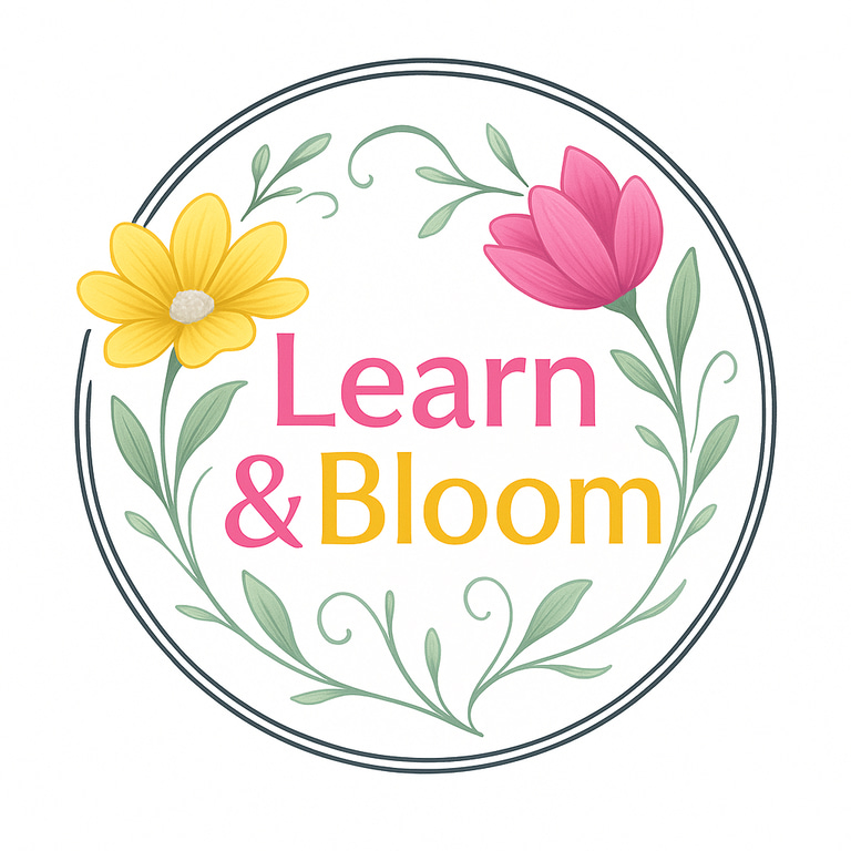 Learn & Bloom logo