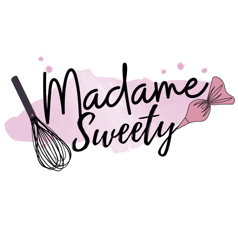 Madame Sweety:  Recetas de repostería y ebooks dulces para emprender logo