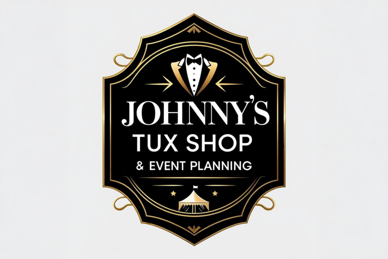 Johnny's Tux Shop & Event Planning logo