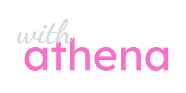 With Athena logo