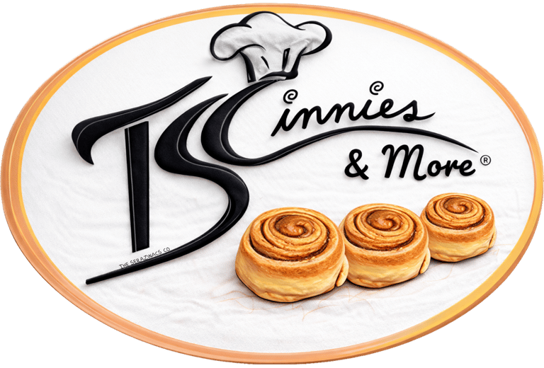 TS Cinnies & More - Cinnamon rolls to your liking and more! logo