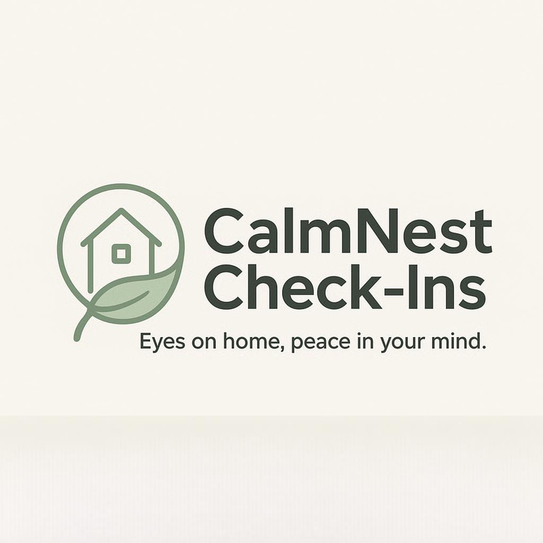 🌿 CalmNest Check‑Ins logo
