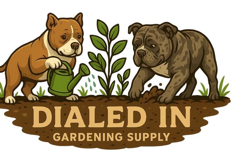 Dialed In Gardening Supply LLC logo