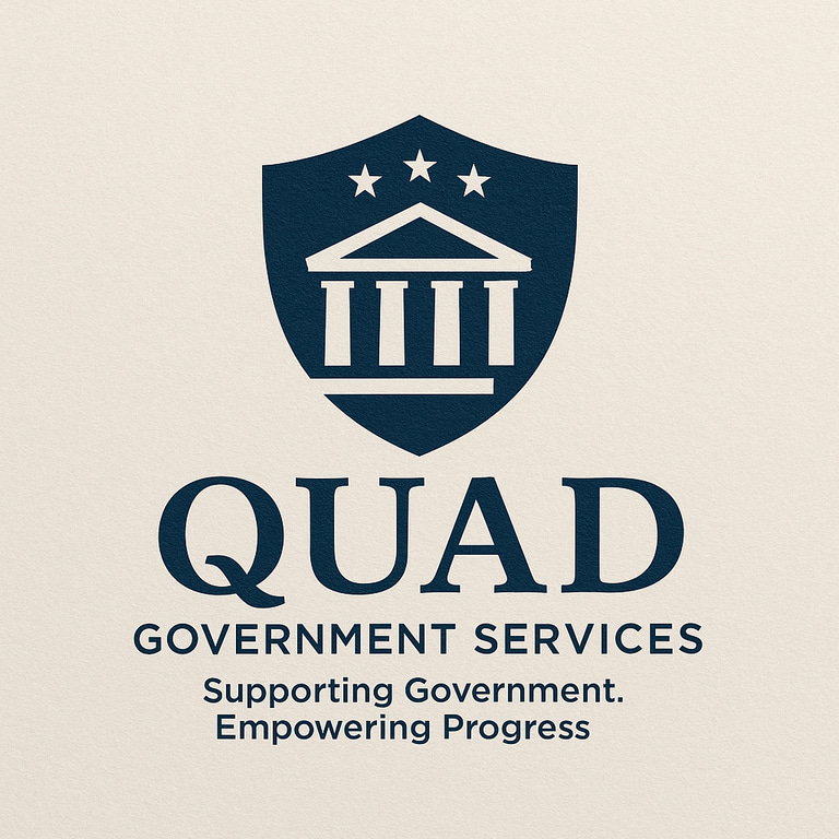 Quad Government Services logo