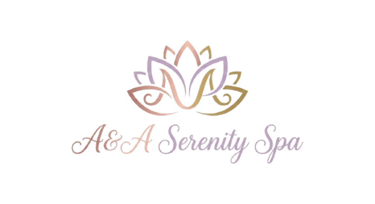 A&A Serenity Spa” logo