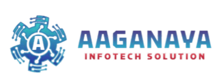 Aaganya Infotech solution logo