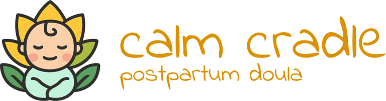 Calm Cradle Postpartum care logo