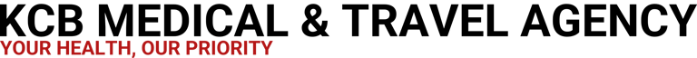 kcb medical & travel agency logo
