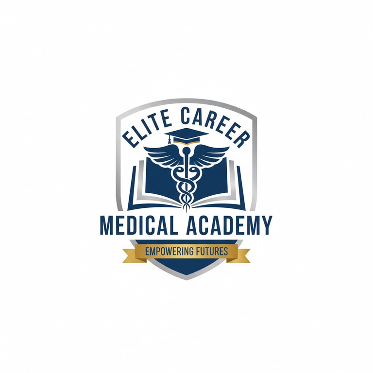 elite career medical academy logo