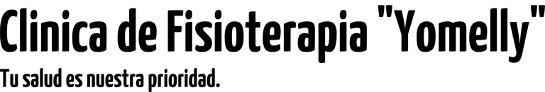 clinica de fisioterapia yomelly logo