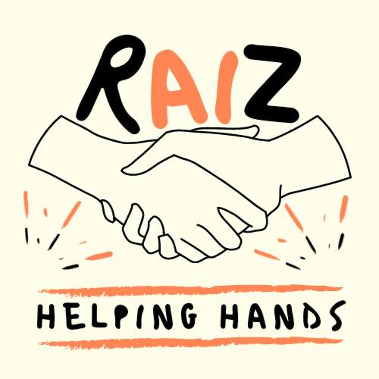 Raiz Helping Hands logo