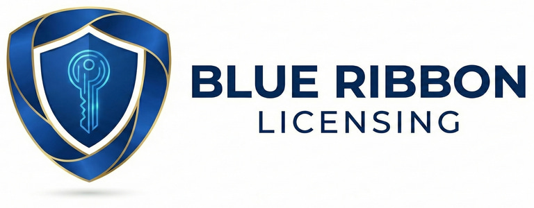 blueribbonlicensing.com logo