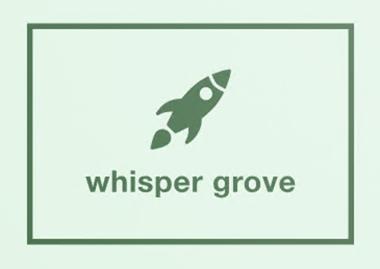 WHISPER GROVE logo