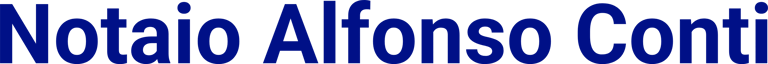 Notaio Alfonso Conti logo