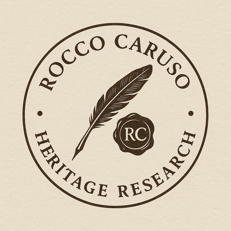 Rocco Caruso Heritage Research logo
