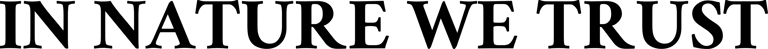In Nature We Trust logo