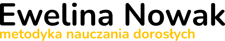 Ewelina Nowak - metodyka nauczania dorosłych logo