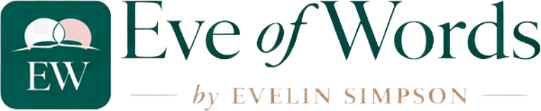 Eve of Words by Evelin Simpson logo