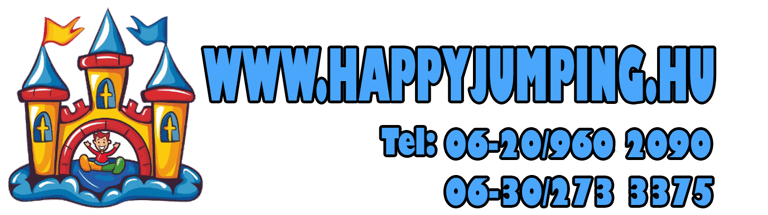 Happyjumping.hu - Légvárbérlés mesterfokon! logo