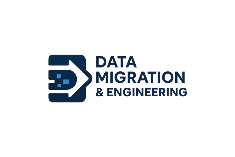 Data Migrations and Data Engineering logo