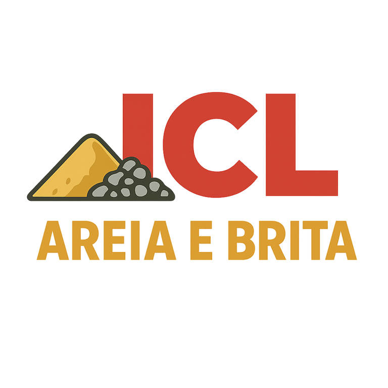 ICL areia, brita e calcário logo