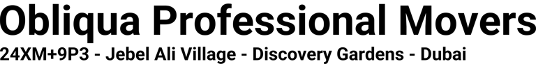 Obliqua Professional Movers logo